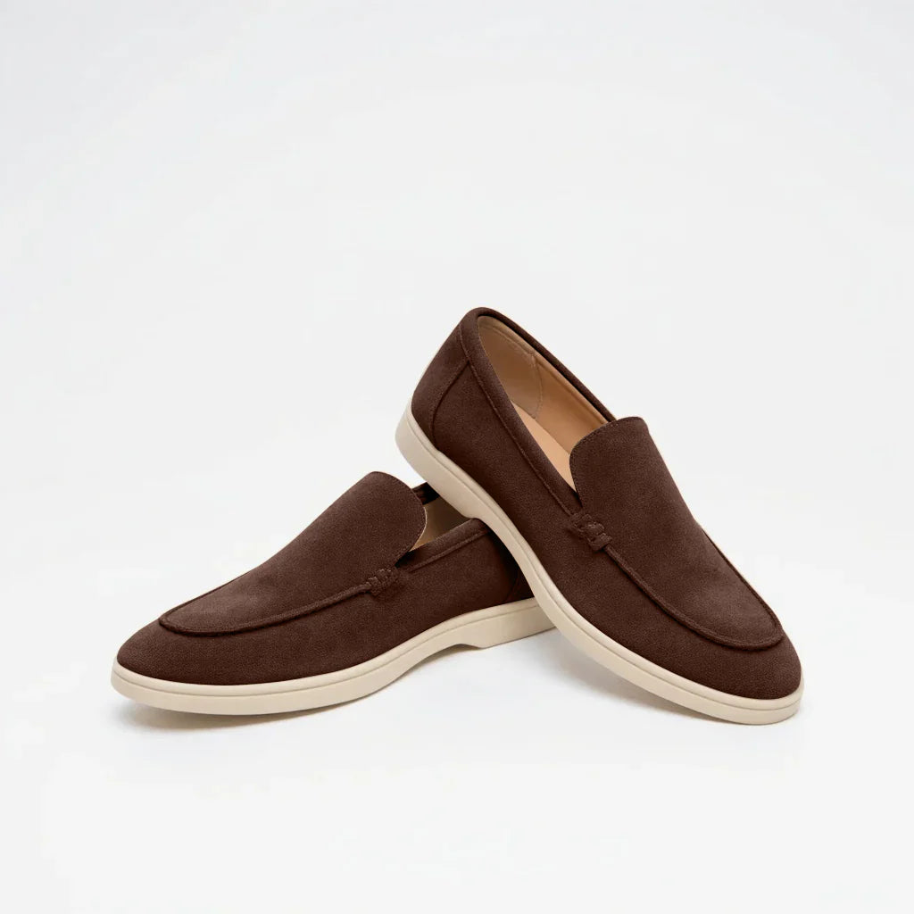 Monaco Premium Suede Loafers — Old Money Edition