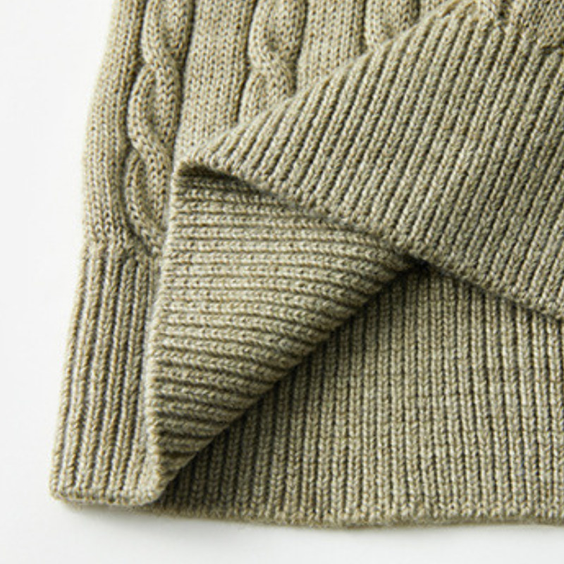 Premium Wool Zip Up