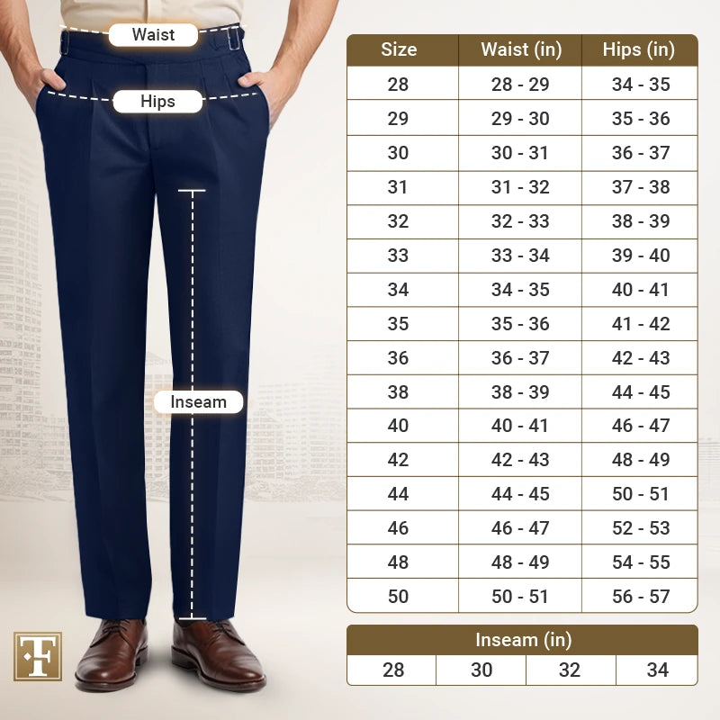 Vitorino Men's Tailored Trousers