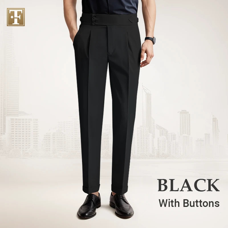 Vitorino Men's Tailored Trousers