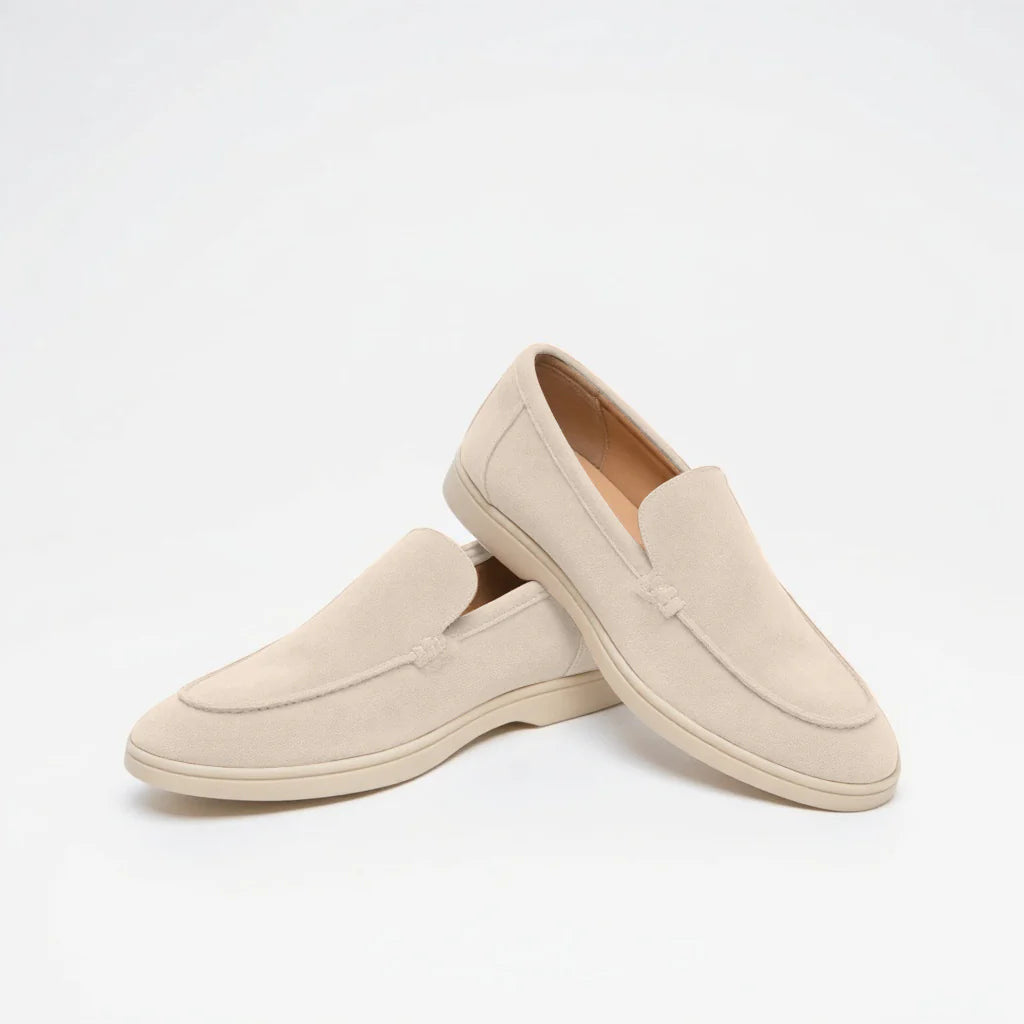 Monaco Premium Suede Loafers — Old Money Edition