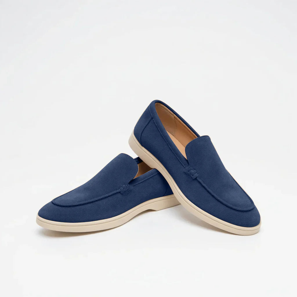 Monaco Premium Suede Loafers — Old Money Edition