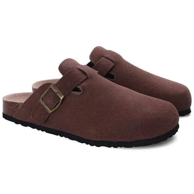 Spartan Suede Clogs