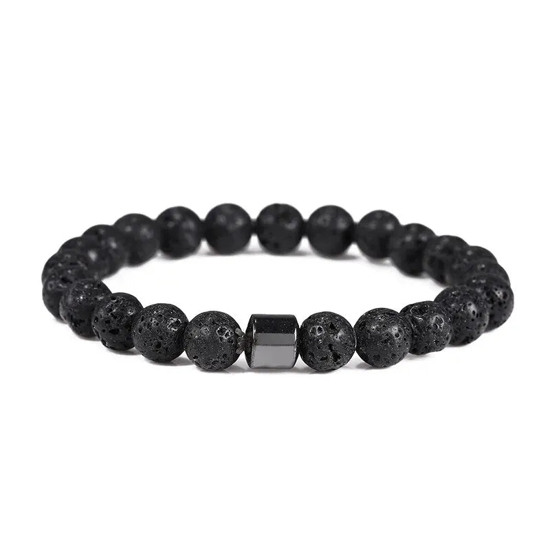 BLACK STONE BRACELET