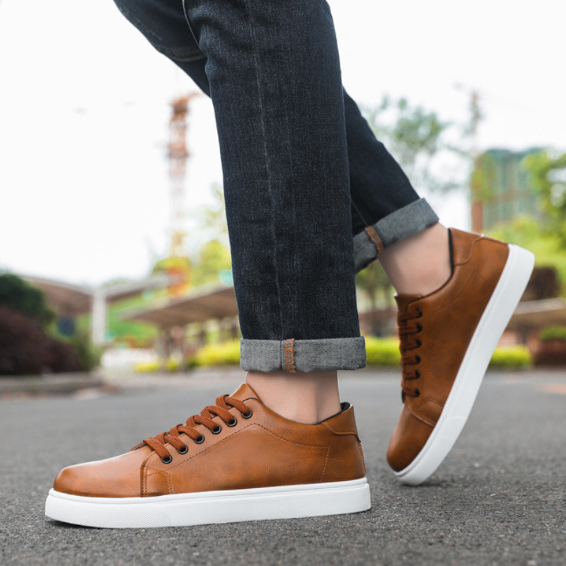 Enzo Leather Sneakers