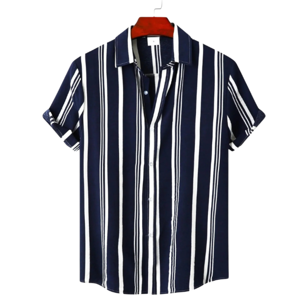 Tucks Striped Shirt