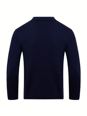 Aspen V-Neck Polo Sweater