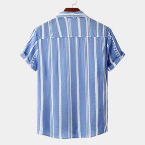 Tucks Striped Shirt