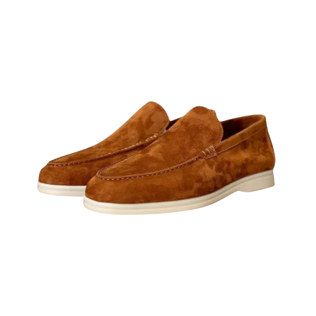 NOBA Suede Loafers