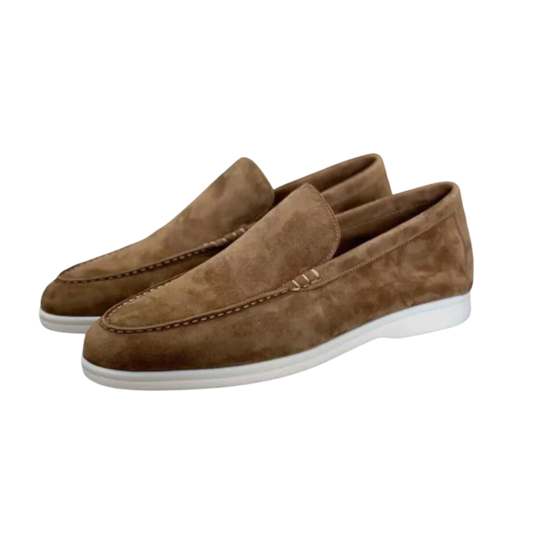 NOBA Suede Loafers