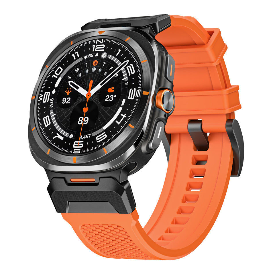 Tactical Rubber Band For Samsung Watch 7 Ultra